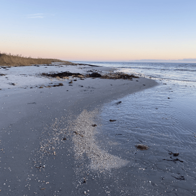 Øster Hurup strand solopgang